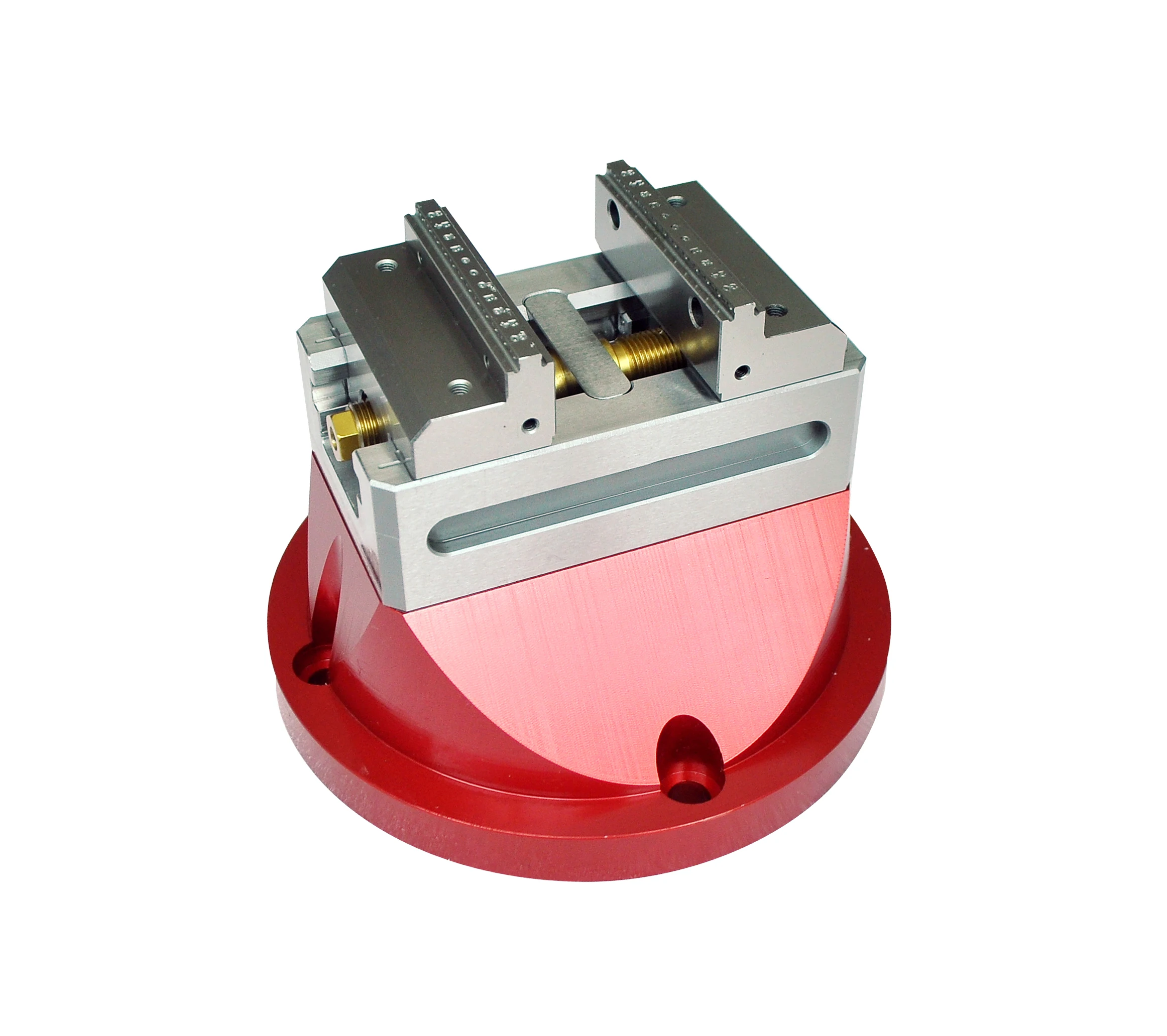 5 axis CNC Self Centering Vise Aluminium riser base plate Vise tower ...