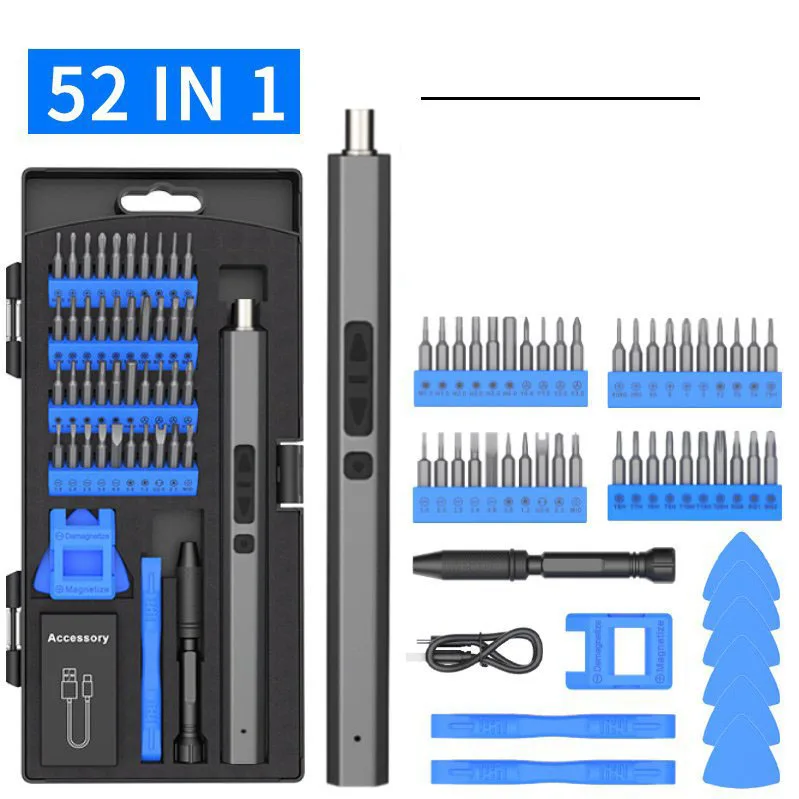 36 1 Cordless Mini Electric Screwdriver Battery Mobile Maintenance Tools Driver Bits Led Lights Kit Computer Industrial 1300RPM - detail 2