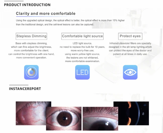 LS-5C Ocular Surface Analyzer with Digital Slit Lamp Dry Eye Examination Video Dry Eye Slit Lamp