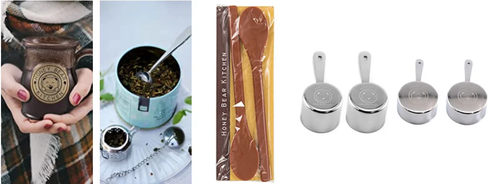 Perfect One Cup Perfect Tea Measure - Custom Logo Stainless Steel Tea Scoop