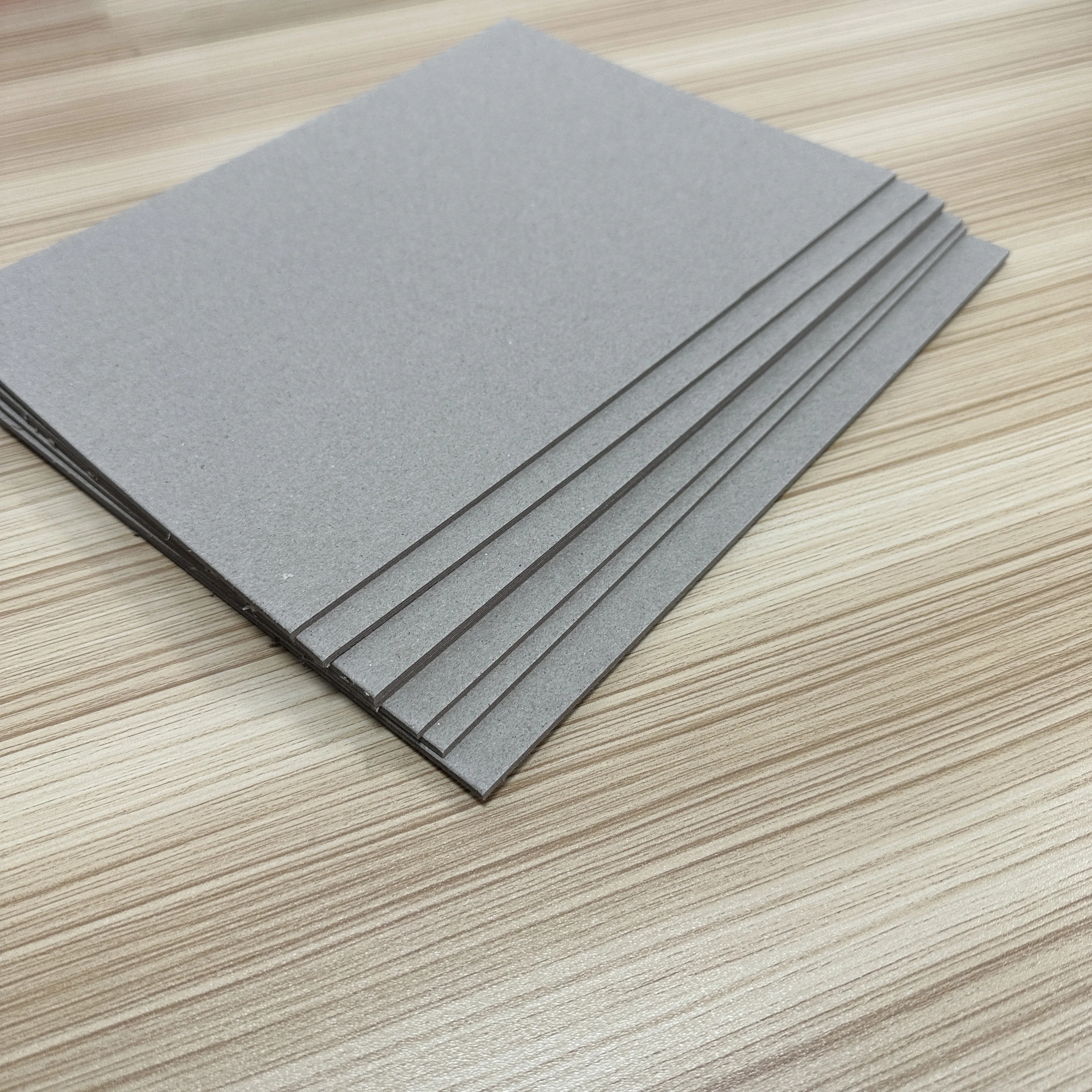 High Quality Paper Industrial Manufacturer Grey Chip Board Paperboard Supplied In Sheet Gray 9870