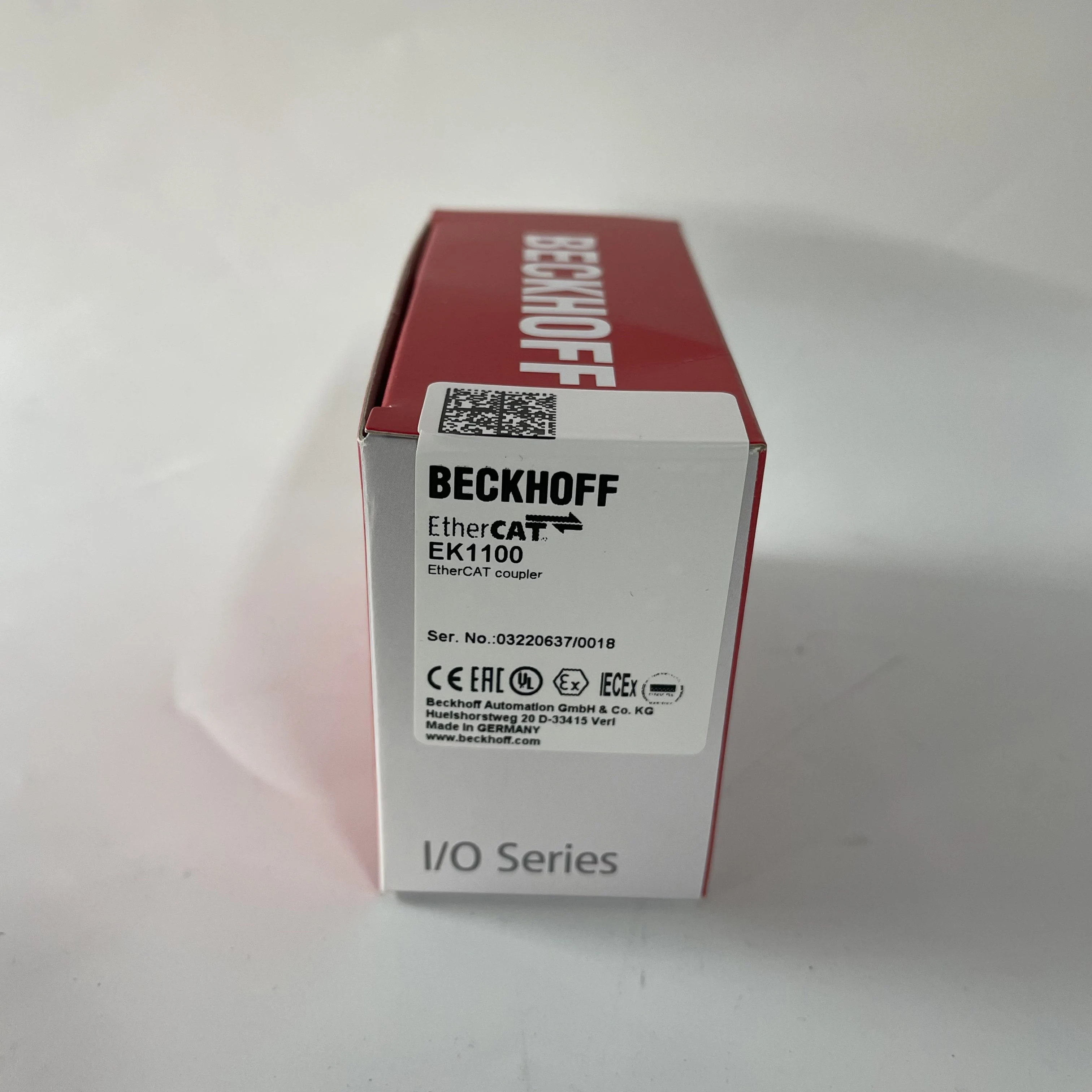 BECKHOFF EtherCAT Coupler EK1100