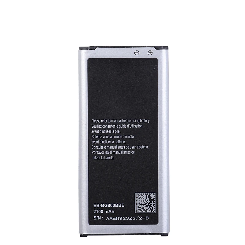 Original Replacement Battery for Samsung GALAXY S5 Mini S5MINI G870A G870W  SM-G800F Authentic EB-BG800BBE EB-BG800CBE 2100mAh