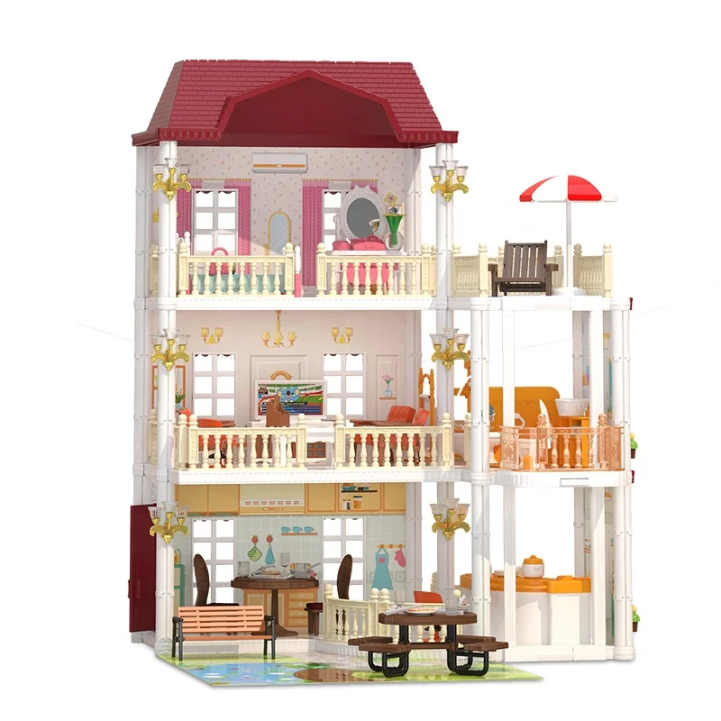 コアラ日記DIYドールハウスミニチュアキット、DIYドールハウス