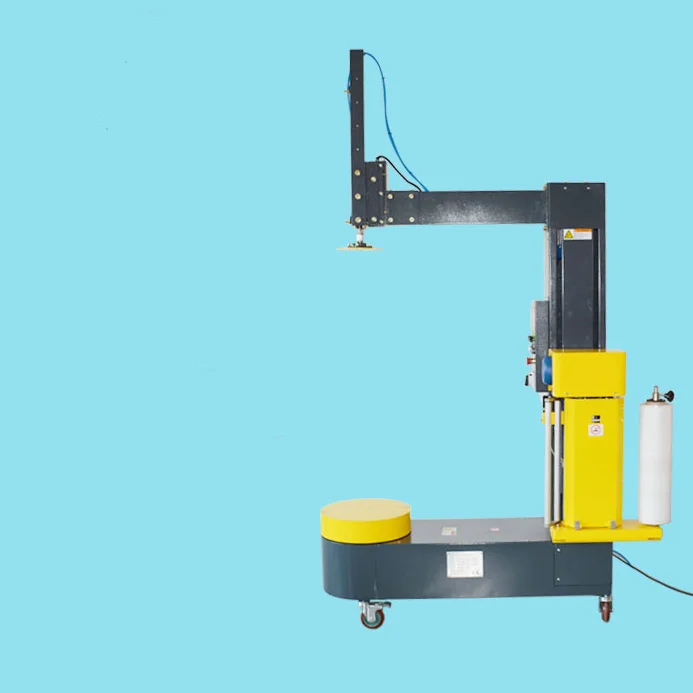 PLC Programmable Convenient Control Packaging Effect Good up Down Lift Winding Packaging Machine