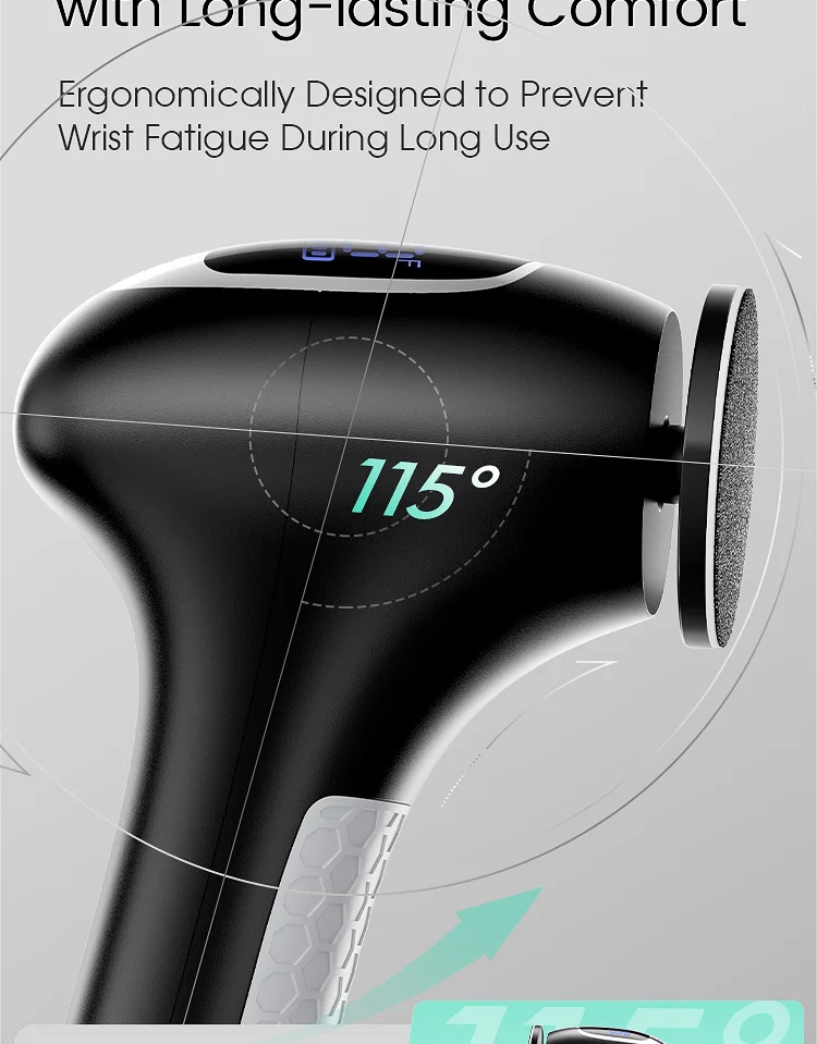 product rechargeable portable foot callus tools battery foot file polishing machine heels grinding foot care callus remover-8