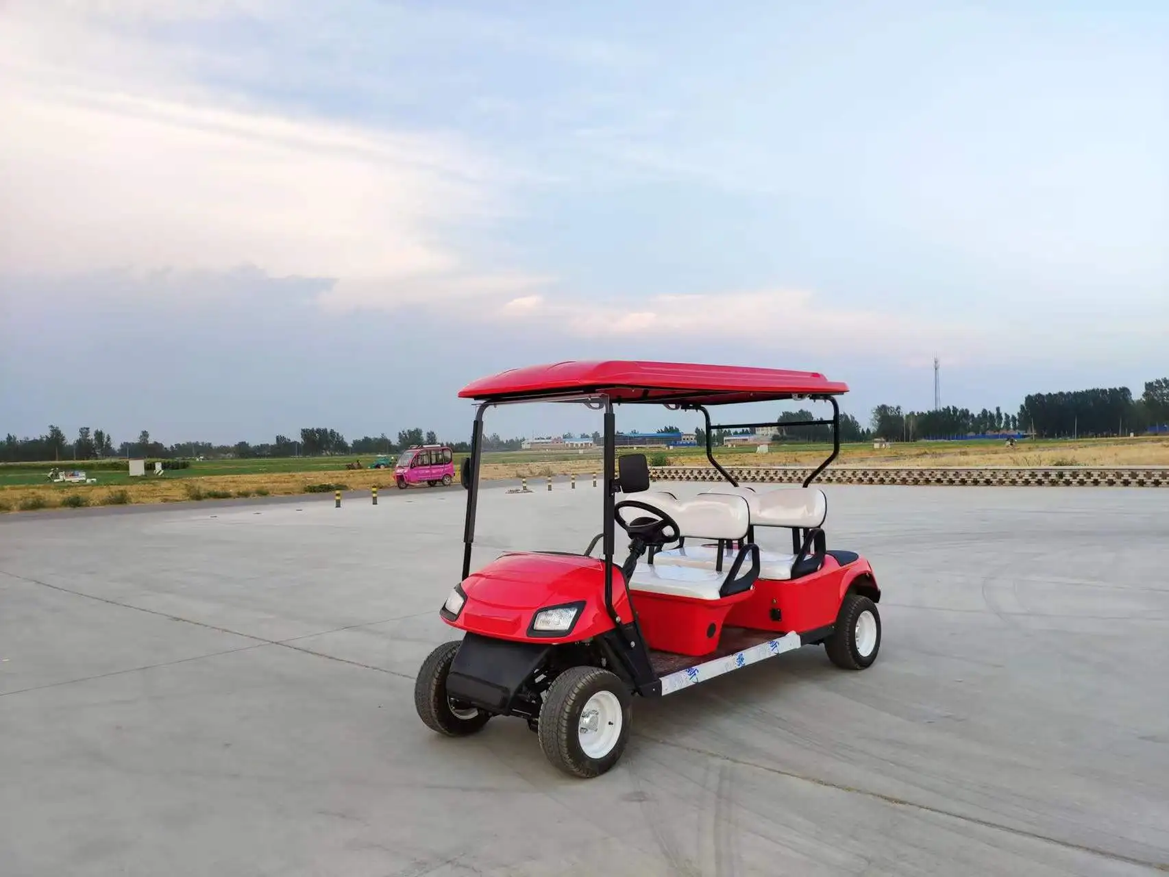 Welift 4 Seater 6 Passenger Golf Cart 4 Wheel Electric Golf Cart