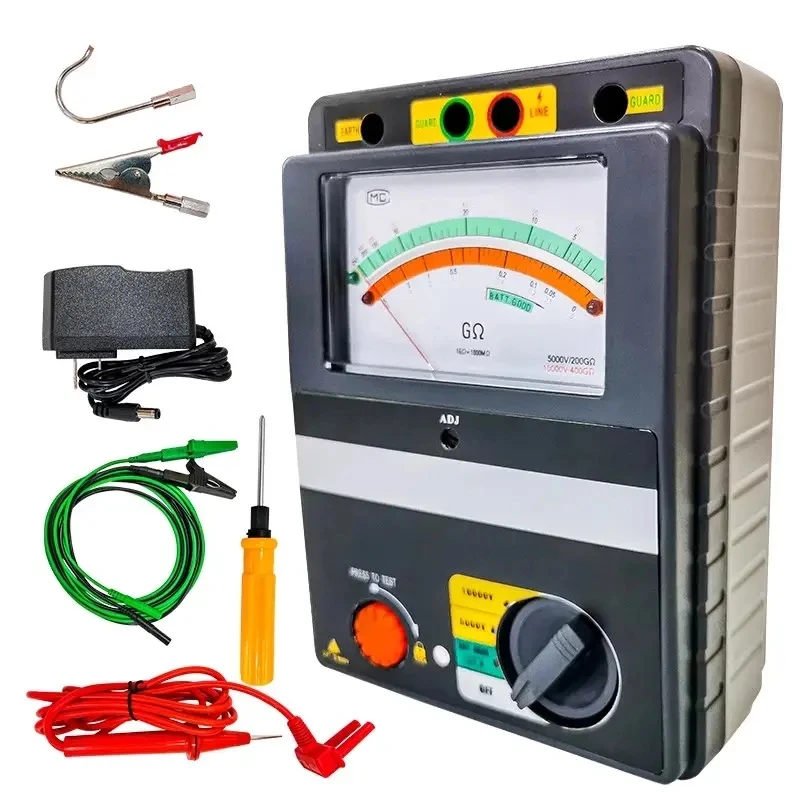 Lvnengde Kd2676 Digital Handheld Megohmmeter Insulation Resistance