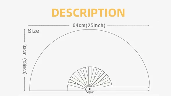 Wholesale High Quality Foldable Hand Fans, Custom Deutschland National Flag Printing For Sport Events & Sports Competitions_voghion.com