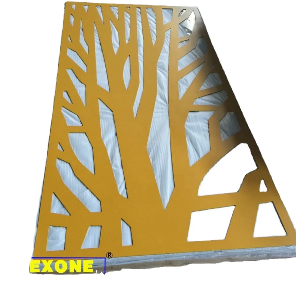 Perforated Metal Sheet Panel As Facade Curtain Wall