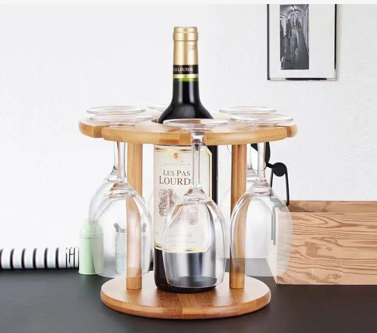 Upside-down wine bottle multi-purpose holder – Pawsitively Lit