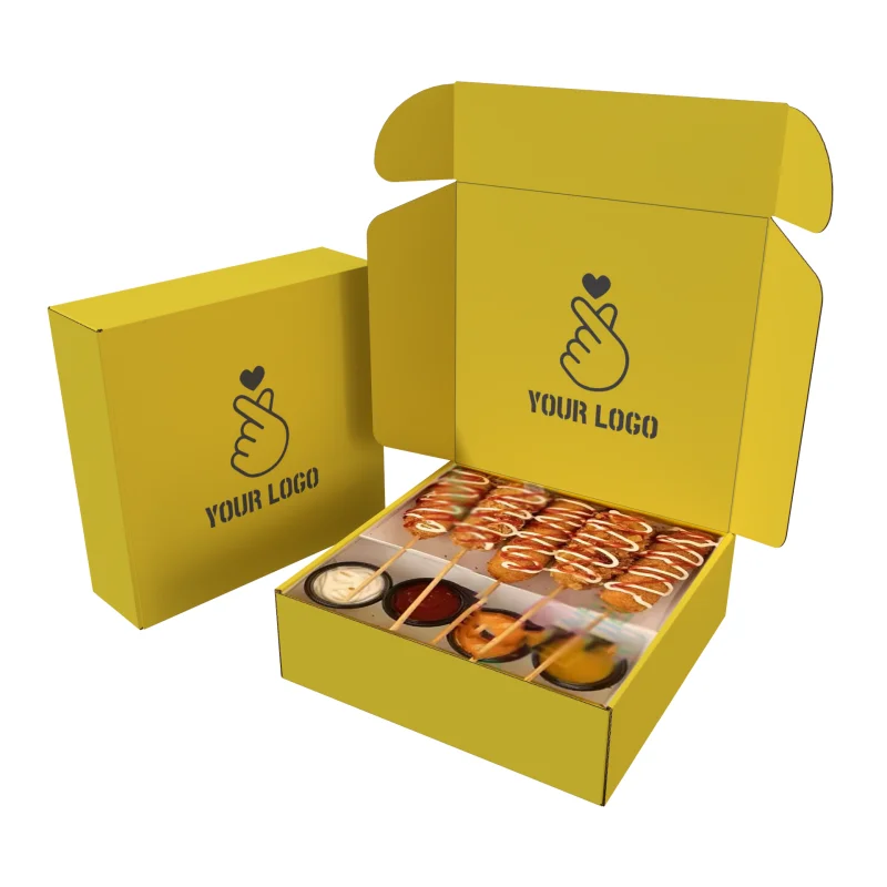 Wholesale Korean Corn Dog Paper Box - Reusable & Customizable