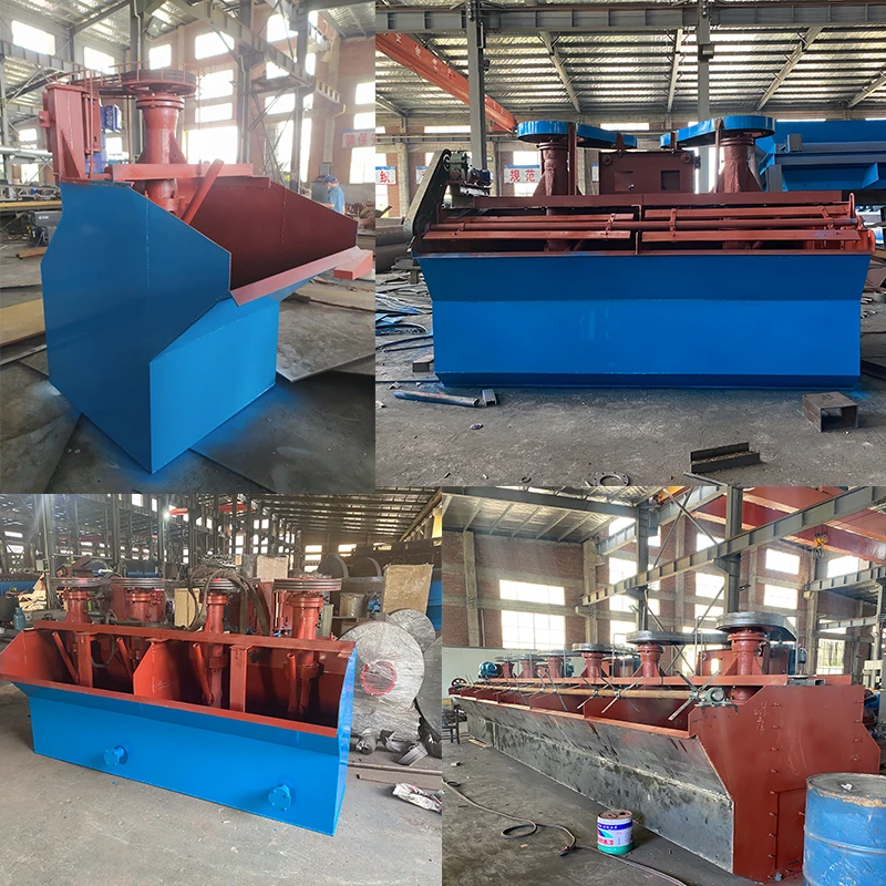 Jxsc Changyi Floatation Machine With Raft Tube Floatation Used After