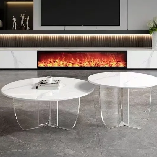 Electric Fireplace, Wood - detail 12