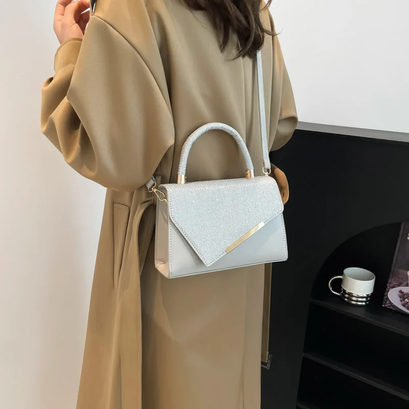 Hot Sale Fashion All-match Popular Shoulder Bag Small Square Women Handbags  Strap Crossbody Messenger Purses Bags