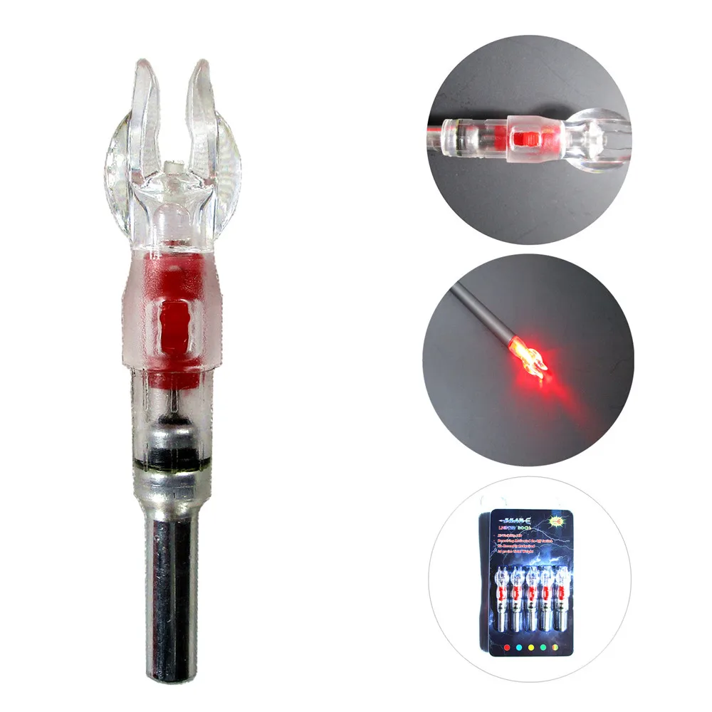 Archery Hunting Accessories Led Lighted Nocks 6.2mm 0.246 Inch Archery