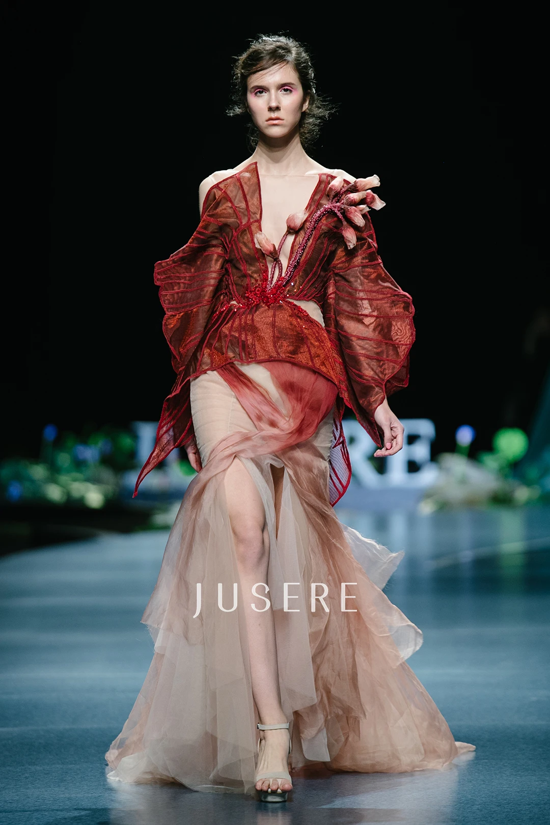 prom dress catwalk Jovani Couture Collection S39129