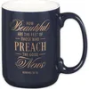 Navy blue pastor
