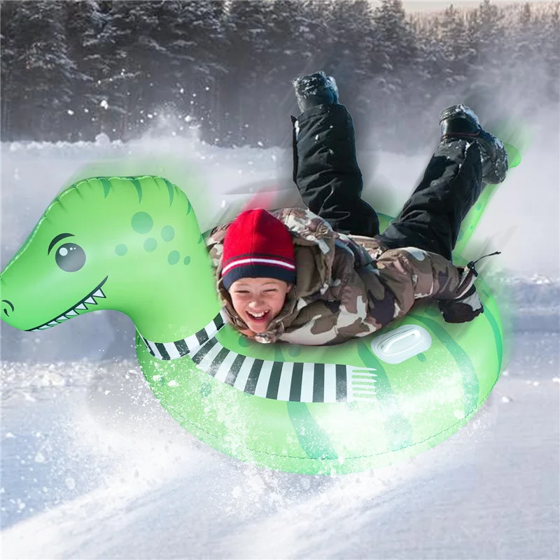 BONNY Надувное лыжное кольцо с рисунком динозавра для спорта на открытом