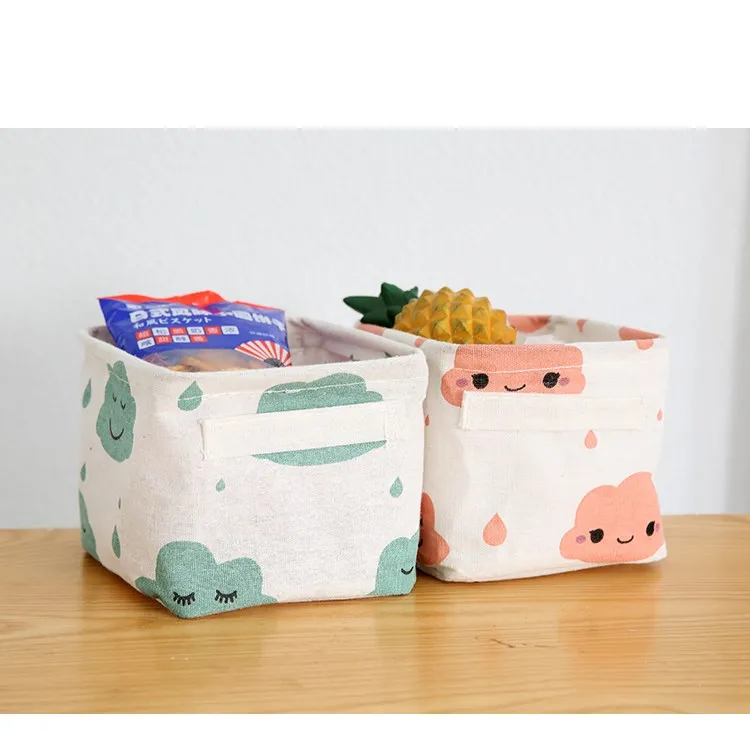 Mini File Stationery Storage Basket Kids Toy Storage Basket Cane Other Storage Baskets factory