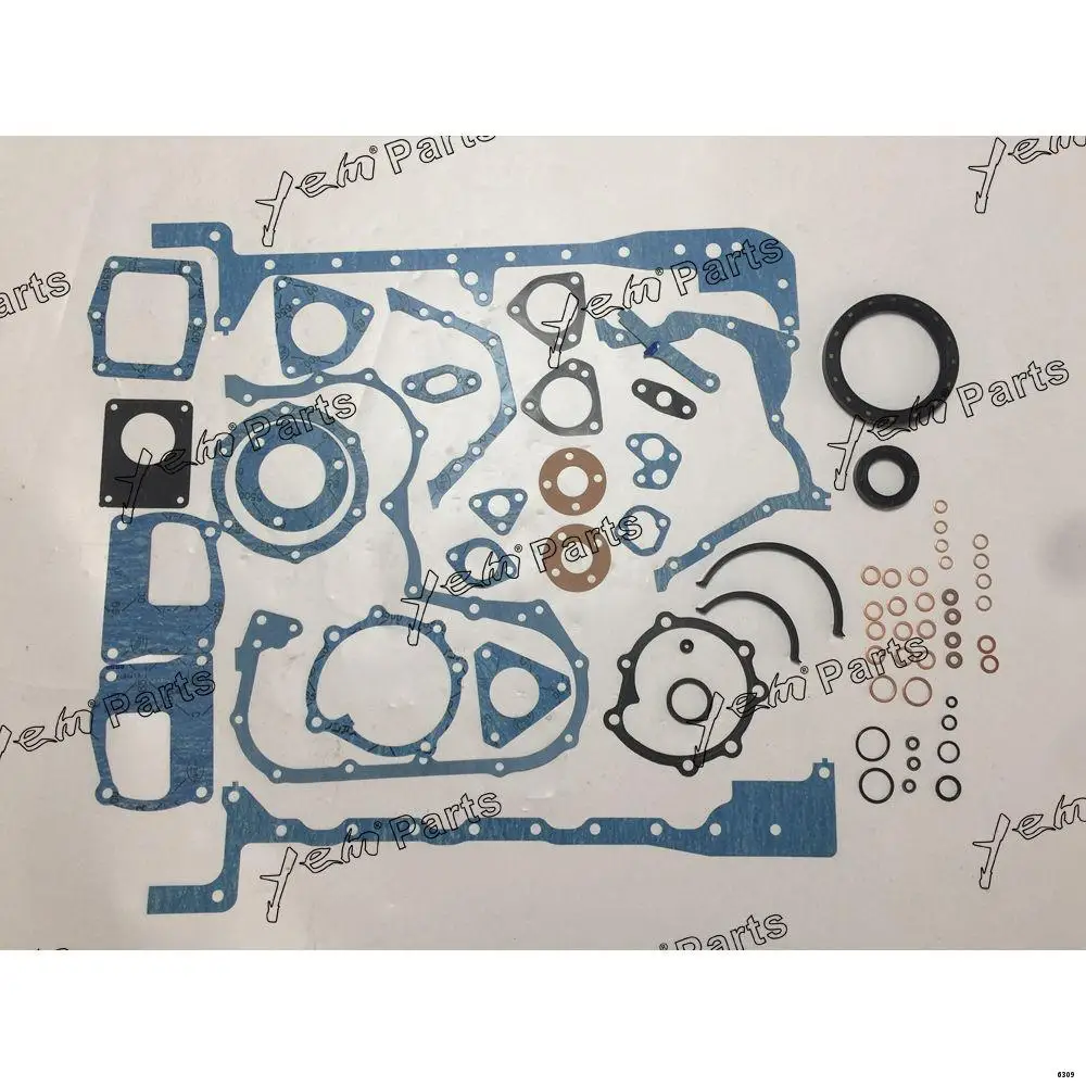 Bottom Gasket Kit 07916-24275 Fit for Kubota V4000 Engine Repair Parts Kit