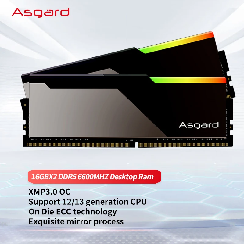 Asgard DDR5 6000 32GB(16GBx2)メモリーセット Asgard Memory Ram ddr5 16gb x2 32GB 6000MHZ 6400MHz 6800MHz