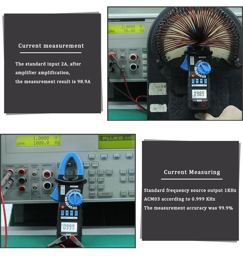 BSIDE ACM03 Auto Range Digital Clamp Meter 400A AC DC Current 600V Resistance Capacitance Frequency Hz Tester With Backlight