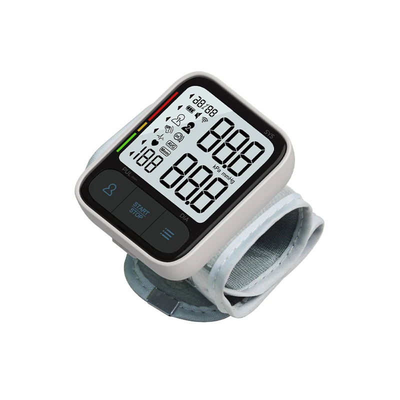 Factory Price Digital Bp Machine Meter Wrist Type Digital Smart Automatic Wrist Blood Pressure Monitor