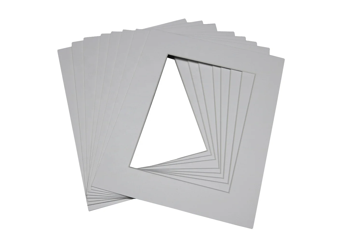 Pre-Cut Acid-Free Beveled Mat Board for Frames Custom Designs Accepted factory