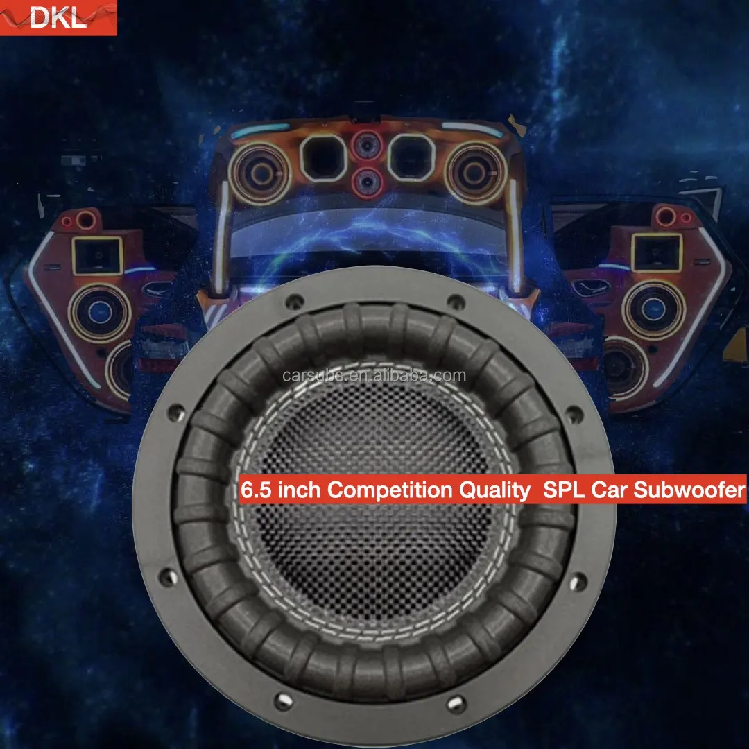 Car Audio Subwoofer Speaker 6 Inch Competition Sub Rms 400w Strong
