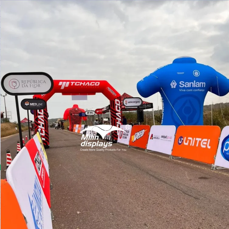 High Quality sealed Archway Custom Print Inflatable Arch for Marathon