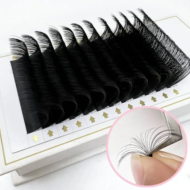 L Curl Individual Lash Extension Soft Silk L+/LC/LD/LU(M) Matte Black  Russian Volume Eyelash Extension False Makeup Cilio L Lash - AliExpress