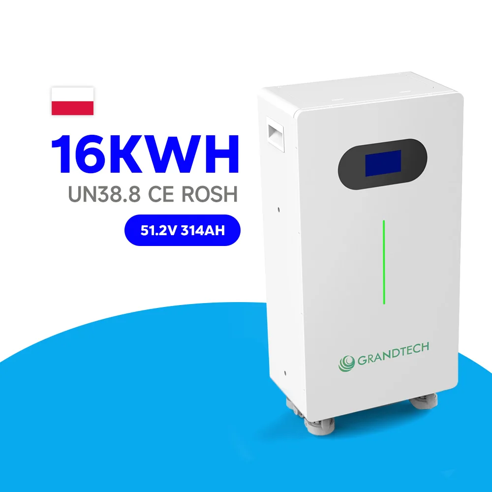 Літій-залізо-фосфатні (LiFePO4) акумулятори з польського складу, 48 В / 51,2 В, 100 А·год, 200 А·год, 5 кВт·год, 10 кВт·год, 16 кВт·год, стаціонарні батареї Power Wall із системою управління батареєю (BMS) для автономних та гібридних сонячних систем