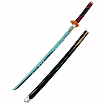 Kamadotanjirou(blue)demon Slayer Japanese Cosplay Ninja Sword Medieval ...