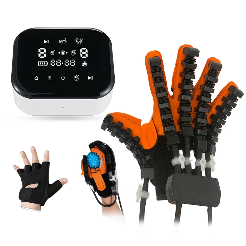 Hot Sale Finger Exercise Machine Robotic Stroke Therapy Equipment Hand Rehabilitation Robot Glove