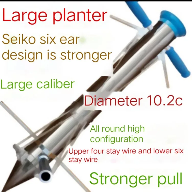Farm Machinery Mini Handheld Seedling Transplanter Manual Seeder Price Small Planter