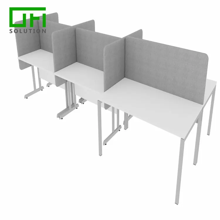 Звуковое управление, полиэфирное волокно, ПЭТ, акустический конфиденциальный экран, шумоподавление, акустическое Боковое крепление, настольные разделители