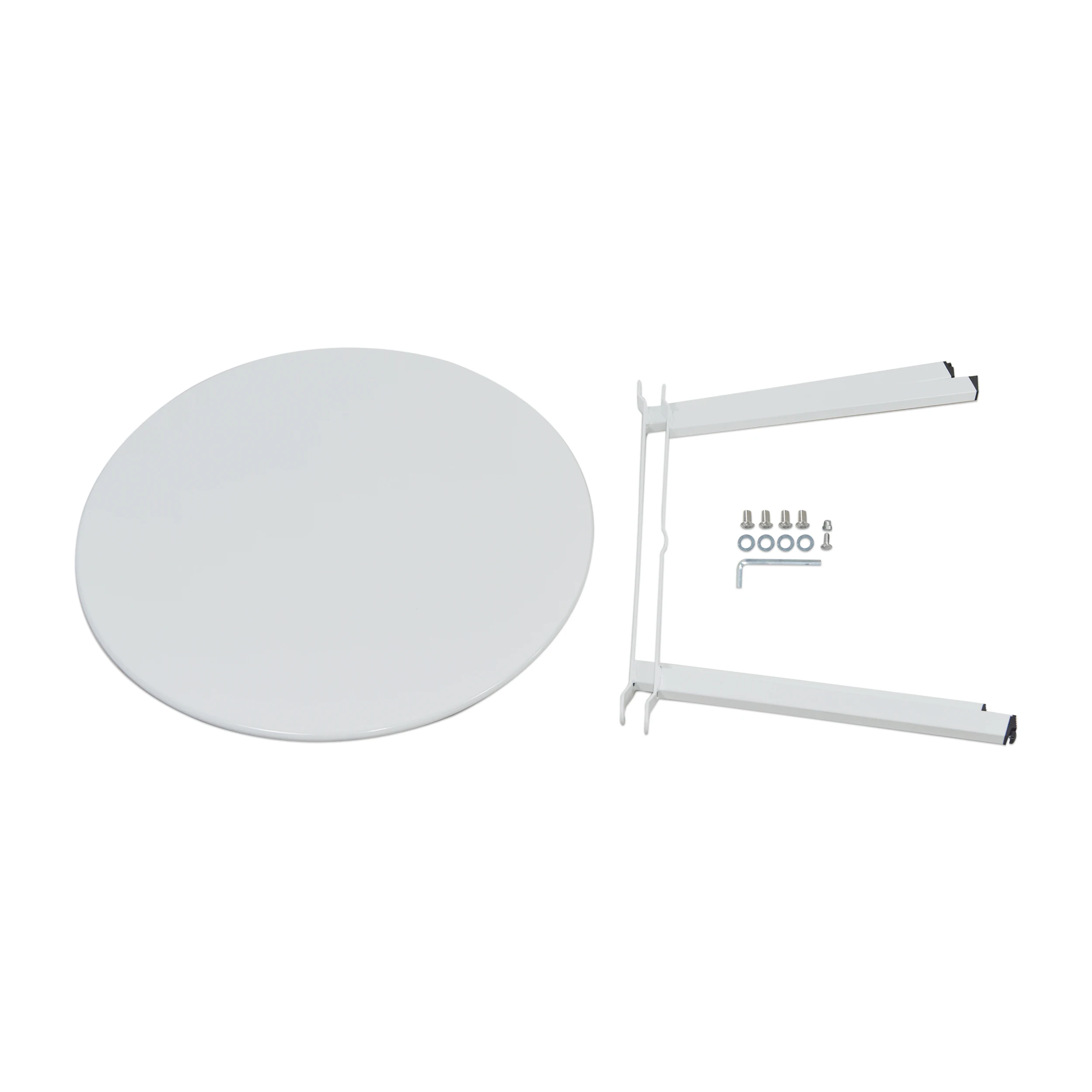 Утолщенный металлический наружный комнатный журнальный столик легкий и легко разбирается