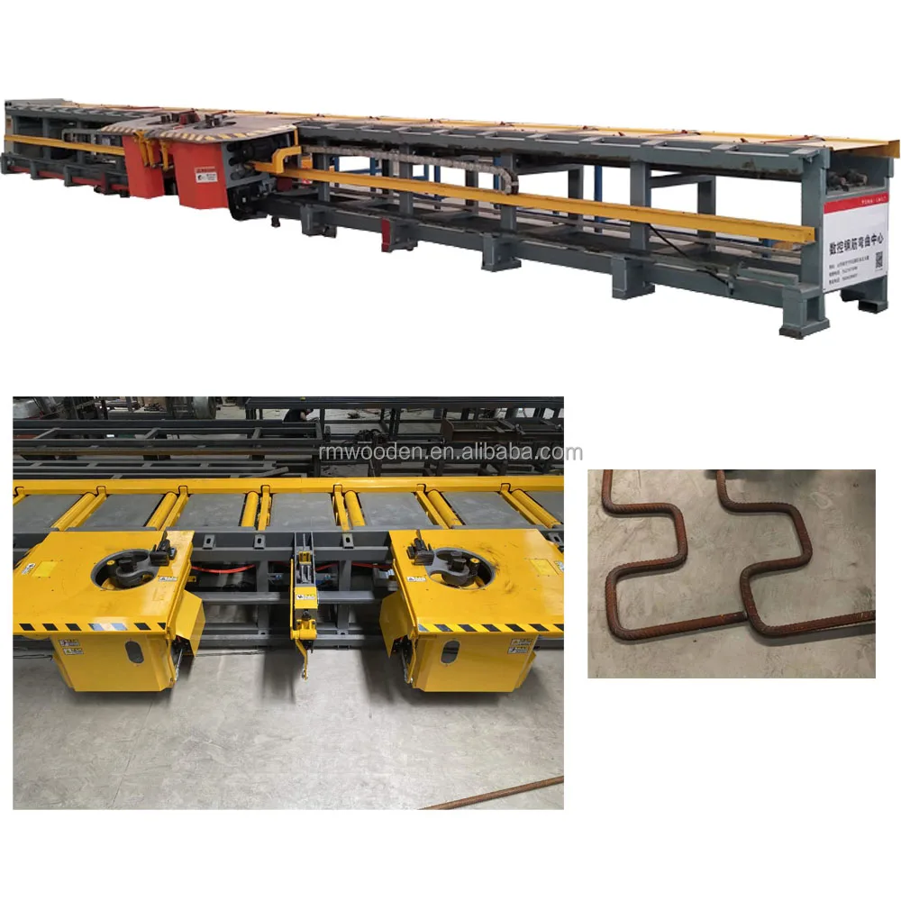 product china manufacturer large  press brake   high speed automatic steel bar cutting and bending machine price-66