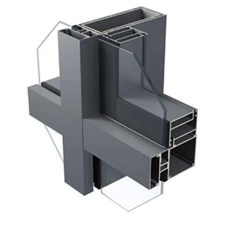 LML Glass Curtain Wall Customized Commercial Unitized Skyscraper Aluminum Windows System Glass Wall AS