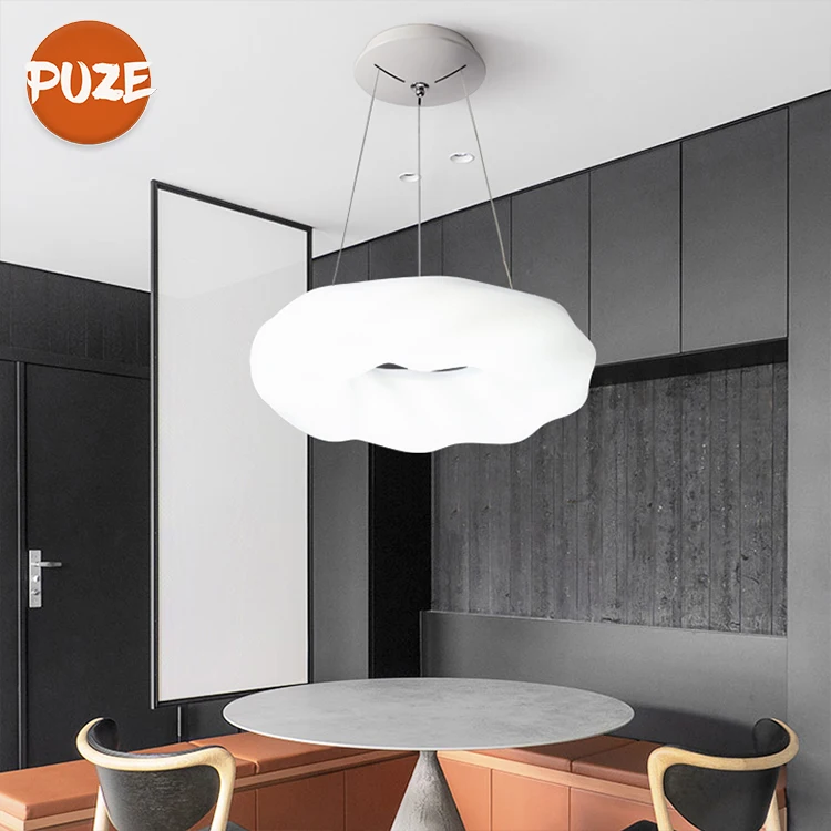 Factory Direct Sale Shapes Simple Style Ring Pendant Light Room Living Room Bedroom Modern Decoration Led Fancy Chandelier