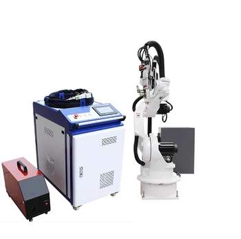 Six-Axis Robotic Arm Span 1510 Fiber Laser Welding Machine Axis Vacuum Welding Robot Arm for Welding
