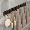 Black+Gold 8 Hooks