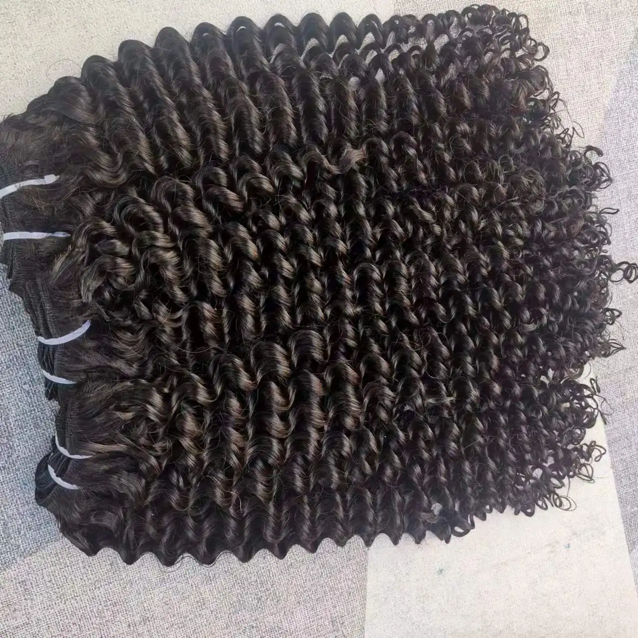 12a Double Drawn Funmi Curls Virgin Human Hair,10inch -22inch Double Drawn Pixie Curls Hair Bundles,Pixie Curly Hair Weavons