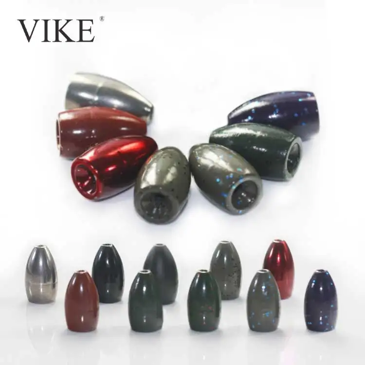 VIKE Tungsten Fishing Weights High Quality Customizable