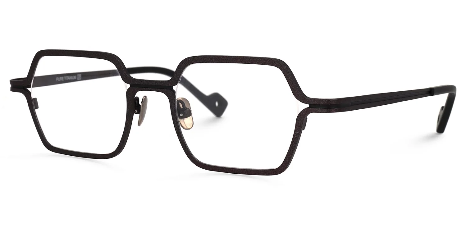 Memory Titanium Eyewear Frame Japanese Eyewear Brands Optical Eyeglasses Titanium Frames Titanium