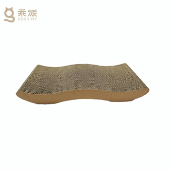 W-Shape Corrugated Cat Scratching Board Recycled Paper Cardboard Toy for Cat Scratchers