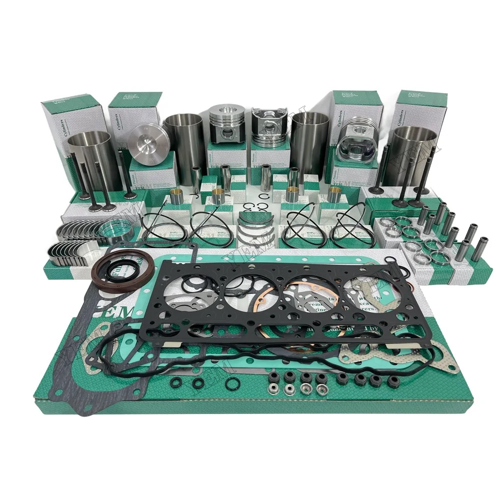4TNE98 4TNV106 4TNV82 4TNV84 Overhaul Kit for Yanmar Standard Size Engine Parts