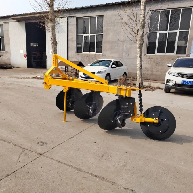 Implementos para tractor, arado de disco agrícola, arado de disco de 3 hojas de 26 pulgadas