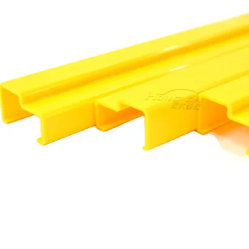 factory hot sale customized color plastic ABS trunking plastic extruded PVC profiles Plastic PVC Profile bar for industry